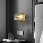 Applique Murale Carrée Élégante Transparente Décorative Lumineuse Chambre