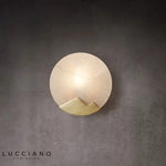 Applique Murale Cuivre Marbre Élégant Minimaliste Titre Par Défaut Chambre