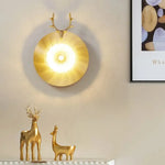 Applique Murale Cuivre Martelé Design Artisanal Chambre