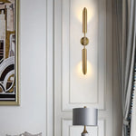 Applique Murale Design Élégante Bronze Contemporaine Chambre