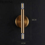 Applique Murale Design Luminaire Cuivré Vintage. Chambre