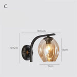 Applique Murale Design Luminaire Industriel Élégant Chambre