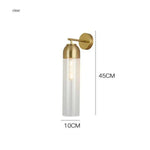 Applique Murale Design Moderne Lumineux Élégant. Transparent Chambre