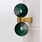 Applique Murale Design Scandinave Minimaliste Élégant. 2 Têtes Chambre