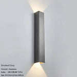 Applique Murale Design Xxx. Gris / 45Cm Chambre
