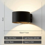 Applique Murale D’intérieur Led Design Élégant Modèle D / Blanc Chaud (2700-3500K) Chambre