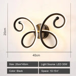Applique Murale D’intérieur Led Design Élégant Modèle I / Blanc Chaud (2700-3500K) Chambre