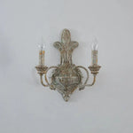 Applique Murale Double Luminaire Rustique Ambiance. Chambre