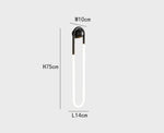 Applique Murale Élégante Design Lumineux Modulable. 75Cm-Noir / 3 Température De Couleur Chambre