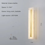 Applique Murale Élégante Design Lumineux Tendance Type-A-H60Cm / 3 Couleurs Modifiables Chambre