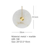 Applique Murale Élégante Et Contemporaine C-20Cm-Or / Blanc Chaud (2700-3500K) Applique Chambre