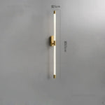 Applique Murale Élégante Illuminant Espace Design Doré B 1 / 3000K Chambre