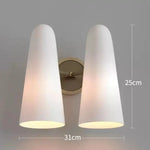 Applique Murale En Cuivre Industrielle Vintage 2 Heads / Warm White (2700-3500K) Chambre