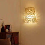 Applique Murale En Rotin Authentique Orientale Chambre