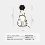 Applique Murale En Verre Scandinave Élégante Lumière Lumière Froide Chambre