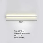 Applique Murale Led Contemporaine Design Minimaliste Applique Chambre