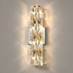 Applique Murale Led Cristalline Luxueuse Élégante Chambre
