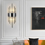 Applique Murale Led Cristalline Scandinave Luxueuse Chambre