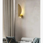 Applique Murale Led Cuivre Élégante Minimaliste Chambre