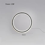 Applique Murale Led Design Élégant Contemporain. 50Cm / Lumière Chaude Chambre