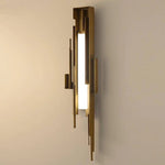 Applique Murale Led Design Élégant Or Chambre