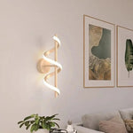 Applique Murale Led Design Épuré Bois. Chambre