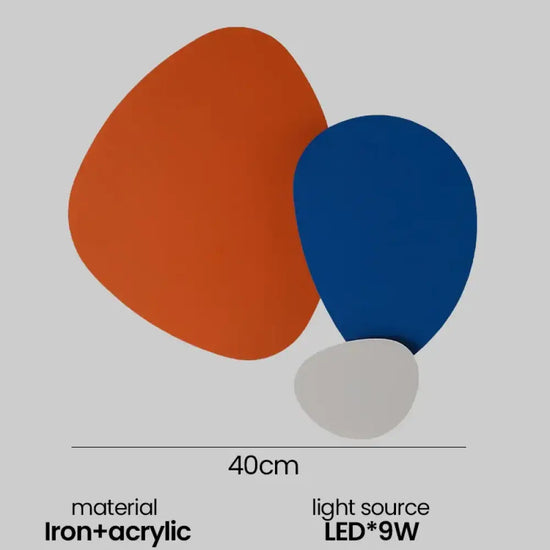 Applique Murale Led Design Épuré Élégant A Type 40Cm / Couleur Modifiable Applique Chambre