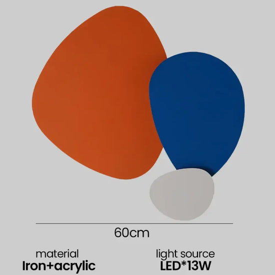 Applique Murale Led Design Épuré Élégant A Type 60Cm / Couleur Modifiable Applique Chambre