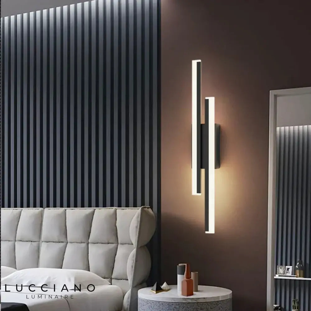 Applique Murale Led Design Épuré Élégant Chambre