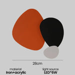 Applique Murale Led Design Épuré Élégant Type B 28 Cm / Couleur Modifiable Applique Chambre