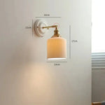 Applique Murale Led Design Épuré Moderne Céramique 8 / 4W (Max100W) Chambre
