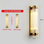 Applique Murale Led Design Luxueux Sophistiqué. Or60X12Cm / Chine Lumière Chaude2700-3500K Chambre