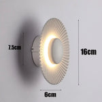 Applique Murale Led Design Minimaliste Élégant Blanc / Chaud (2700K) Applique Chambre