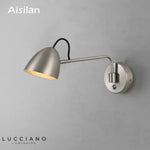 Applique Murale Led Design Moderne Élégante Chambre