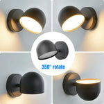 Applique Murale Led Design Moderne Tactile Élégant Chambre