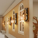 Applique Murale Led Design Scandinave Écureuil Élégant Applique Chambre