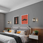 Applique Murale Led Dorée Élégante Design Moderne Chambre