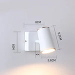 Applique Murale Led Élégante Design Contemporain A-Blanc / Lumière Chaude 3000K Chambre