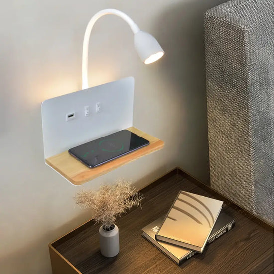 Applique Murale Led Élégante Design Minimaliste Chambre