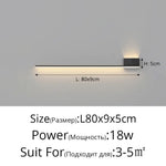 Applique Murale Led Élégante Et Moderne. Chambre