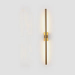 Applique Murale Led Élégante Et Moderne. Or / 60 Cm Lumière Chaude 3000K Chambre