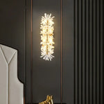 Applique Murale Led Élégante Fixation Dorée Applique Chambre