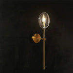 Applique Murale Led Élégante Transparence Design Un Chambre