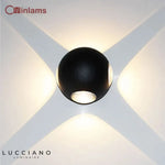 Applique Murale Led Étoile Design Étanche Extérieur Blanc / Blanc Chaud (2700-3500K) Chambre