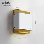 Applique Murale Led Industrielle Minimaliste Élégante. Blanc Chambre