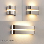 Applique Murale Led Inox Design Extérieur Étanche Chambre