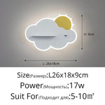 Applique Murale Led Lune Design Élégant Lumineux. Chambre