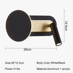 Applique Murale Led Moderne Design Élégant Chambre
