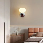 Applique Murale Led Moderne Design Élégant Chromé Chambre