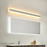 Applique Murale Led Moderne Design Élégant Longueur 1000Mm 40W / Blanc Chaud Chambre
